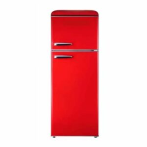 FRIGORIFERO FRIGO VINTAGE RETRO' ROSSO 200LT