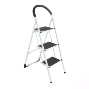 Scala Scaletta Pieghevole 3 Gradini Antiscivolo