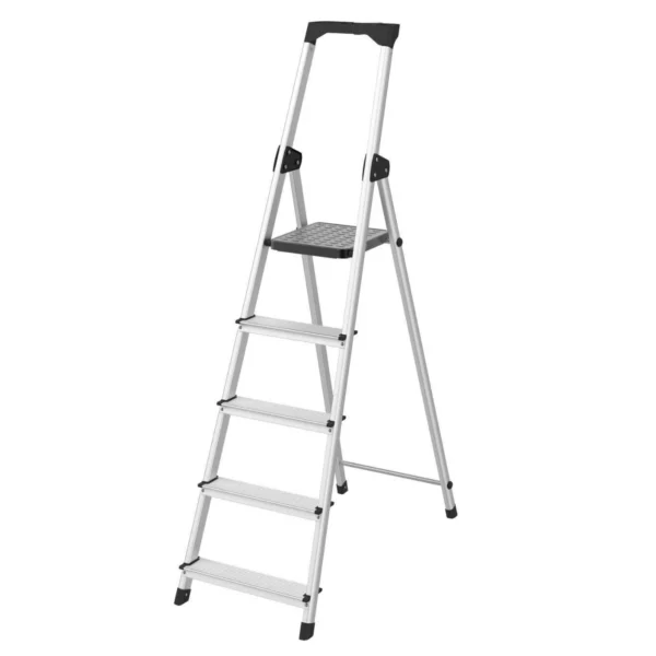 SCALA SCALETTA IN ALLUMINIO 5 GRADINI KUMTEL