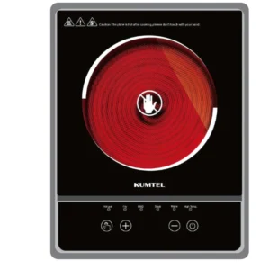 Fornello Elettrico Piano Cottura Portatile Infrarossi Vetroceramica 2000W 6 FUNZIONI